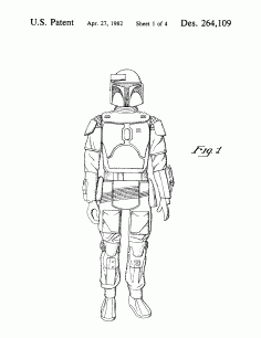 Product picture Star Wars Boba Fett Patent